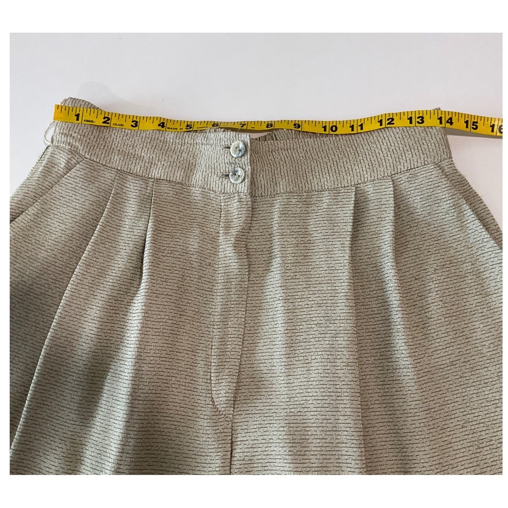 Vintage Joseph Ribkoff 3 Piece Pant Suit Set Wide Leg, Shell Tank, Open Blazer S - Picture 15 of 16